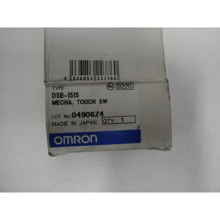 Omron Contact Limit Switch D5B-1515